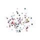 Cristales Komilfo, MIX diferentes colores, SS 5, 100 uds