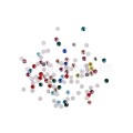 Cristales Komilfo, MIX diferentes colores, SS 5, 100 uds