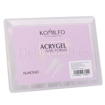 Tips Dual System Komilfo, Almond, 120 uds, 12 medidas