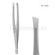 TC-10/3 - Pinza para las cejas Staleks Classic, forma biselada, 5 mm
