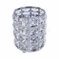 Organizador decorativo, Plata, 10x12 cm