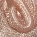 Gel constructor Dark Medium Gel 45, Beige con micro brillo, 15 ml