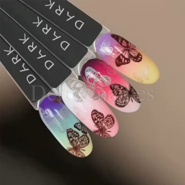 copy of Esmalte Stamping Dark 01, Negro, 8 ml.