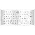 Placa Pequeña Letter 2 Taki Da