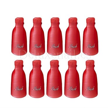 Nail Remover Clips, Rojo, 10 Uds.