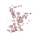 Cristales Komilfo, Light Peach, SS 4, 100 uds