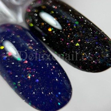 Top Reflectante sin pegajosidad Night Star Dark, Transparente, 10 ml