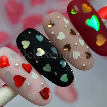 Decoración MIX Corazones 03 (diferentes colores)