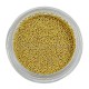 Microbolitas caviar metálicas, Dorado, 0,8 mm