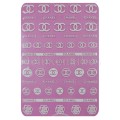 Pegatina adhesiva D020, Chanel