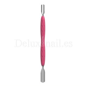 PQ-10/1 - Empuja cutículas con mango de silicona Staleks Pro UNIQ