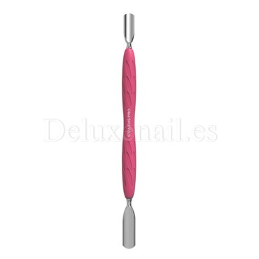 PQ-10/1 - Empuja cutículas con mango de silicona Staleks Pro UNIQ