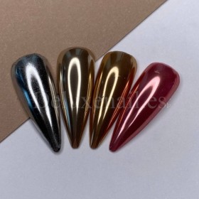 Mirror Powder Dark 02, Oro blanco, 5 gr