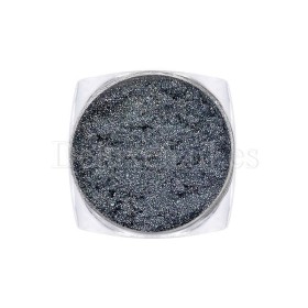Mirror Powder Dark 01, Plata, 5 gr