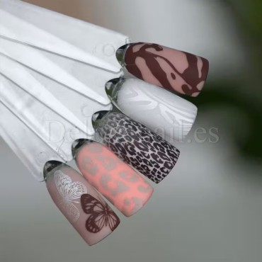 copy of Esmalte Stamping Dark 01, Negro, 8 ml.