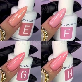Esmalte Permanente Disguise F American Creator, Colección Nude, Rosa, 15 ml