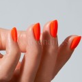 Esmalte Permanente Sunset American Creator, Coral neón anaranjado, 15 ml