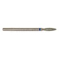 Fresa Azul Llama sin Punta, Ø2.7mm, 806.104.244.524.027, grano medio, Vladmiva