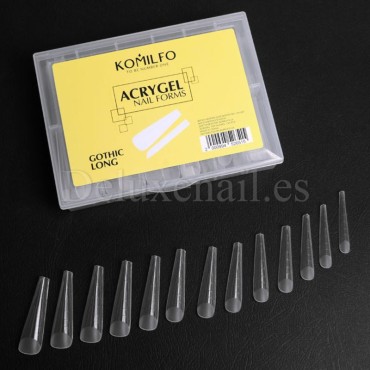 Tips Dual System Komilfo, Gothic Long, 130 uds, 13 medidas