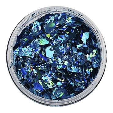 Foil "Vidrio roto" 25, Azul multicolor, 2,5 g.