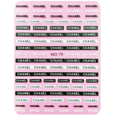 Pegatina adhesiva MO-79, Chanel