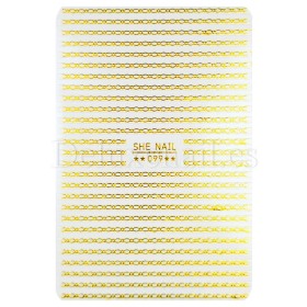 copy of Pegatina cinta flexible, dorada