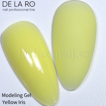 Gel Color Yellow Iris DE LA RO, 50 gr