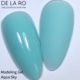 Gel Color Aqua Sky DE LA RO, 15 gr