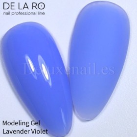 Gel Color Lavender Violet DE LA RO, 15 gr