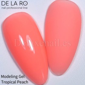 Gel Color Tropical Peach DE LA RO, 15 gr