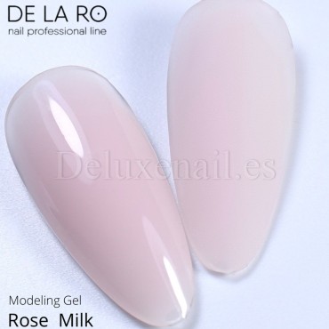 Gel Nude Rose Milk DE LA RO, 15 gr