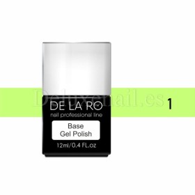 Base Neon Fantasy 01 DE LA RO, base de color verde claro neón, 12 ml