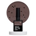 Esmalte Permanente MiDots 10 NAILSOFTHEDAY, Marrón con partículas negras, 10 ml
