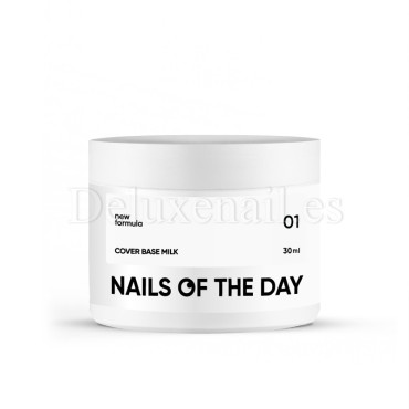 Cover Base Milk 01 NAILSOFTHEDAY, 30 ml