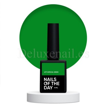 Esmalte Permanente Let’s special Green NAILSOFTHEDAY, Verde, 10 ml
