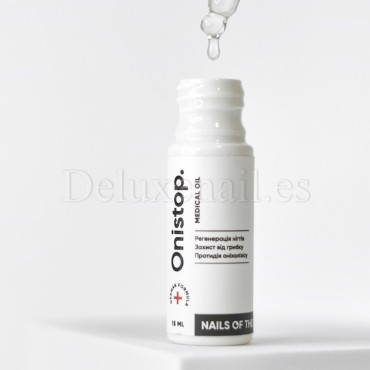 Onistop Podology+ NAILSOFTHEDAY, Tratamiento para prevenir y curar el hongo y la onicólisis de las uñas, 15 ml