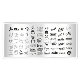 Placa Pequeña Logo 2 Taki Da