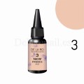 Base New France 03 DE LA RO, base camuflaje, melocotón, 30 ml