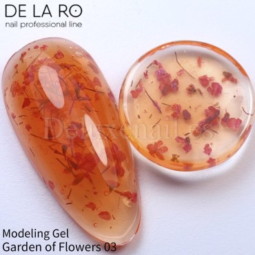 Gel Garden of Flowers 03 DE LA RO, 15 gr