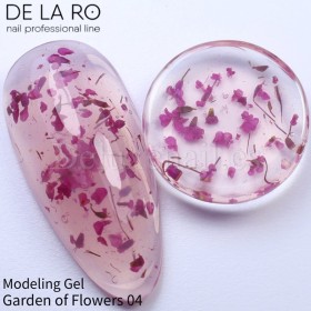 Gel Garden of Flowers 04 DE LA RO, 15 gr