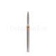 Fresa Roja Llama sin punta Kmiz, Ø1.8 mm, grano suave, ref: 856.104.243.100.018 safe end