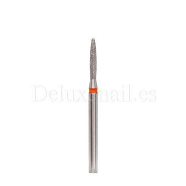 Fresa Roja Llama sin punta Kmiz, Ø1.8 mm, grano suave, ref: 856.104.243.100.018 safe end