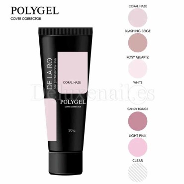 Polygel Light Pink DE LA RO, 30 gr