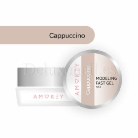 Fast Gel Cappuccino Amokey, gel constructor de color, 50 gr