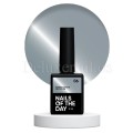 Esmalte permanente Korean cat eye 06 NAILSOFTHEDAY, Plateado, 10 ml