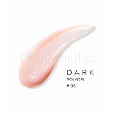 Polygel Dark 05, Rosa claro, 30 ml