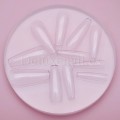 Tips de gel, Bailarina, 550 uds, 11 medidas