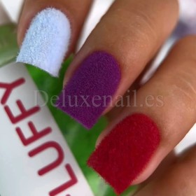 Polvo aterciopelado para uñas "Fluffy" Easy, Morado