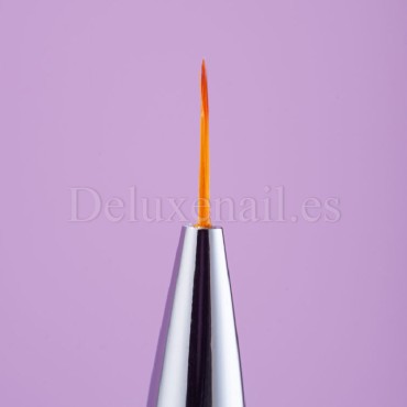 Pincel Doble Sintético Gel Oval 6K/Liner 9 Komilfo, 6/9 mm