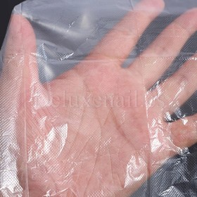 Delantales desechables, Transparente, 100 uds